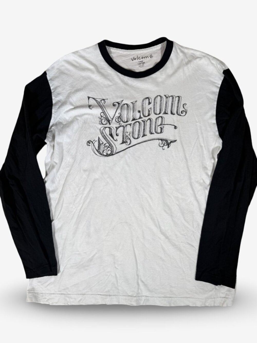 Y2K Made in USA Volcom  Stone Logo Longsleeve T-Shirt